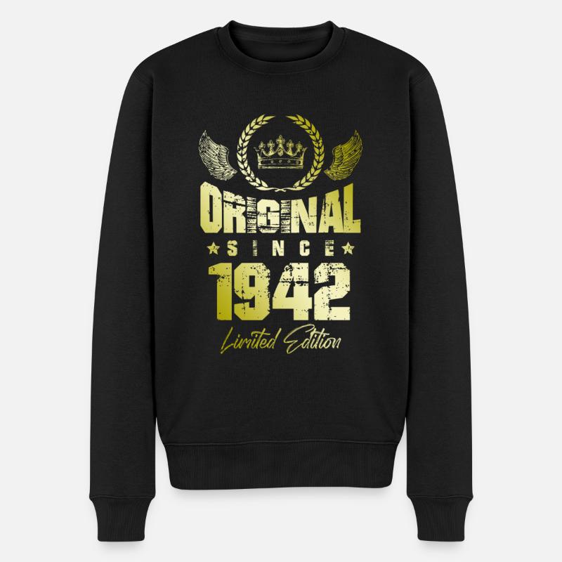 Édition limitée 1942 - Pull Premium bio Homme - noir