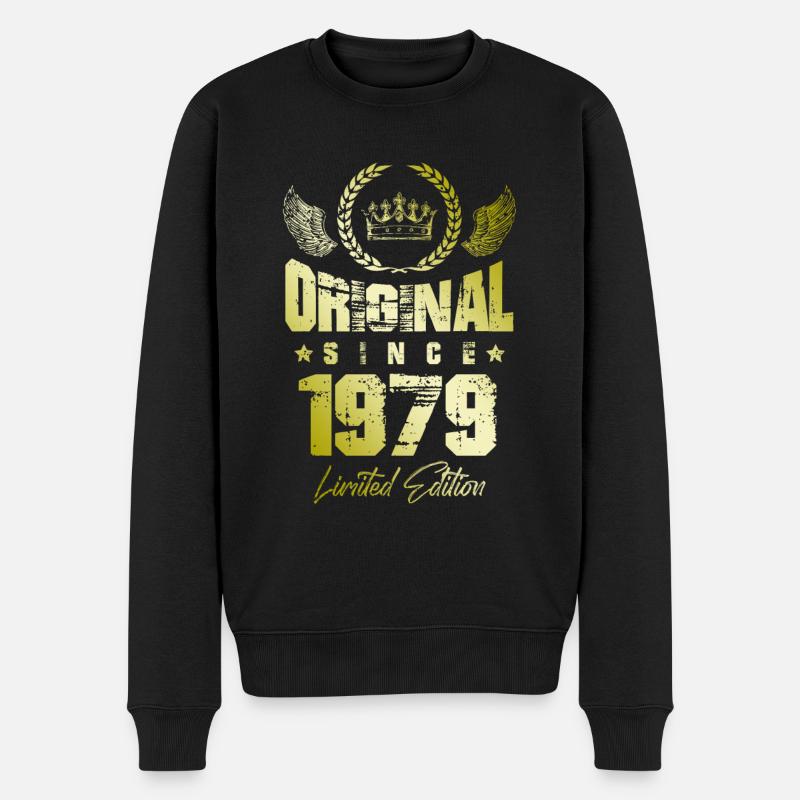Édition limitée 1979 - Pull Premium bio Homme - noir