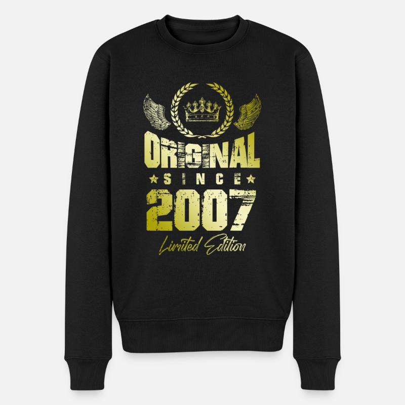Édition limitée 2007 - Pull Premium bio Homme - noir