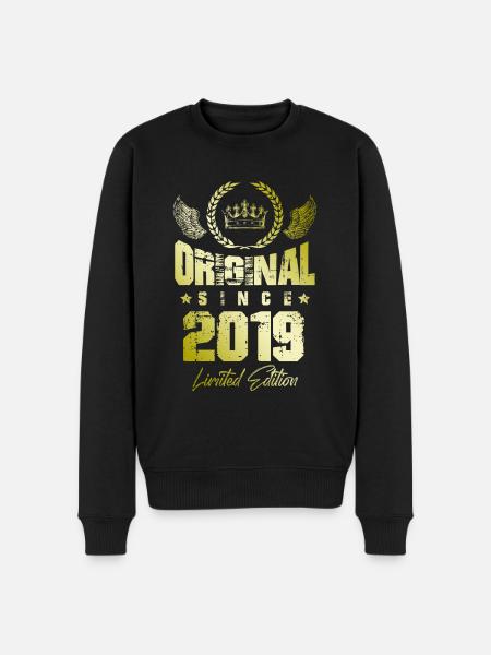 Édition limitée 2019 - Pull Premium bio Homme - noir
