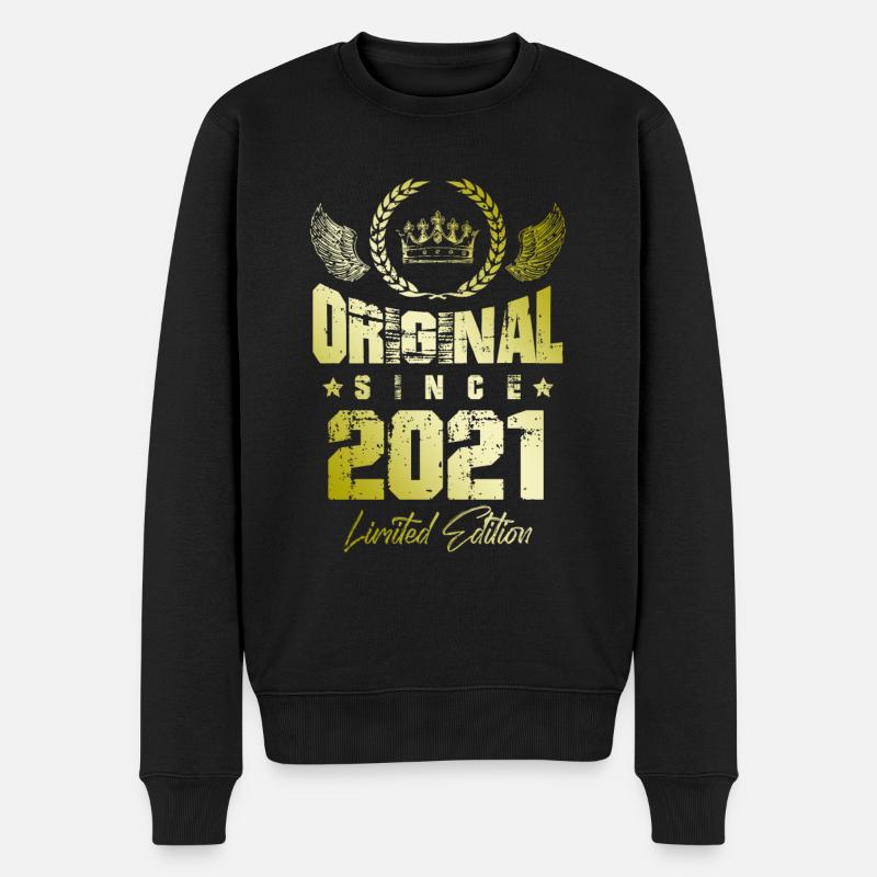 Édition limitée 2021 - Pull Premium bio Homme - noir