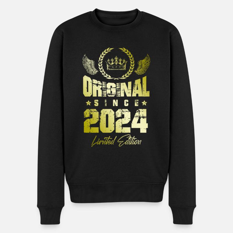 Édition limitée 2024 - Pull Premium bio Homme - noir