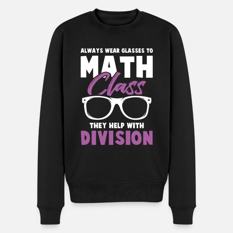 mathematics class - Men's Premium Organic Jumper - black
