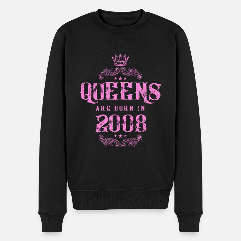 né en 2008 - Pull Premium bio Homme - noir