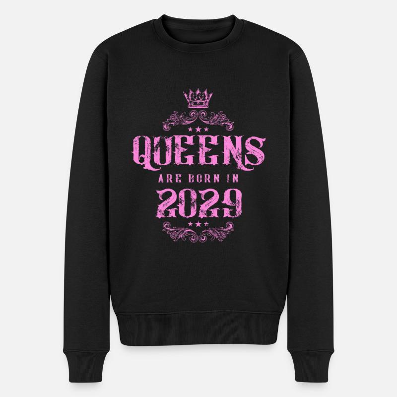 né en 2029 - Pull Premium bio Homme - noir