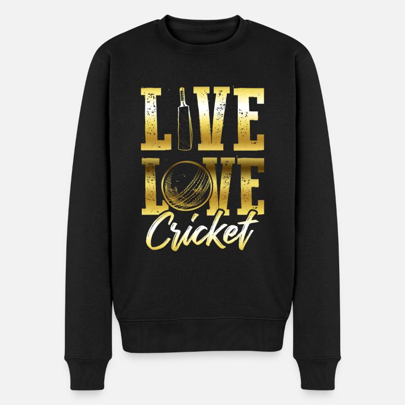 live amour cricket - Pull Premium bio Homme - noir
