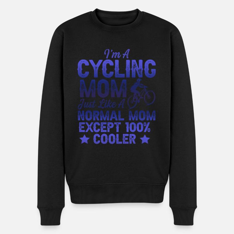 maman vélo maman - Pull Premium bio Homme - noir
