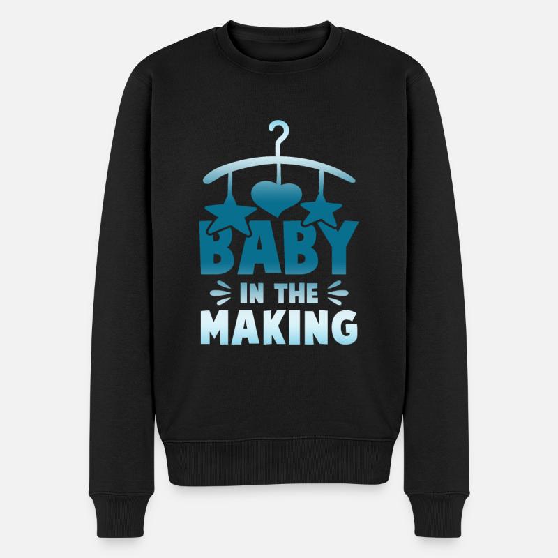 bébé mignon - Pull Premium bio Homme - noir