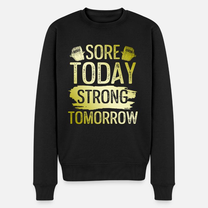 bonne condition physique - Pull Premium bio Homme - noir