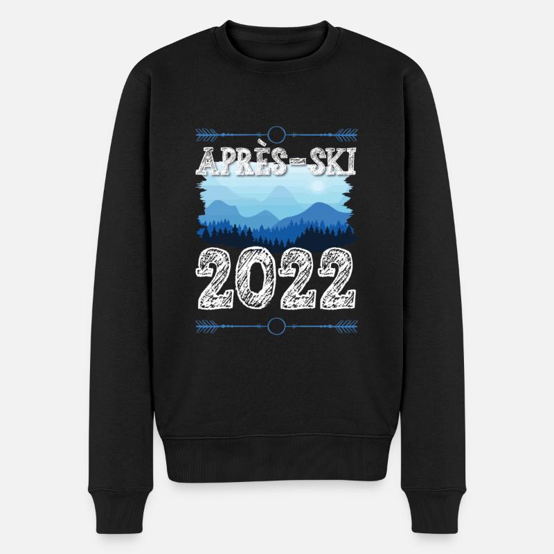 Apres SKi 2022 - Pull Premium bio Homme - noir