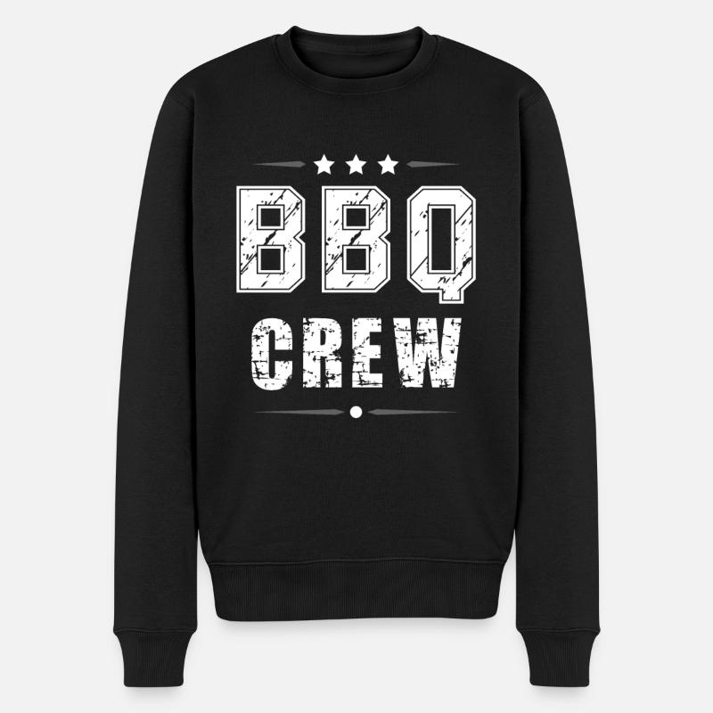 Équipe de barbecue - Pull Premium bio Homme - noir