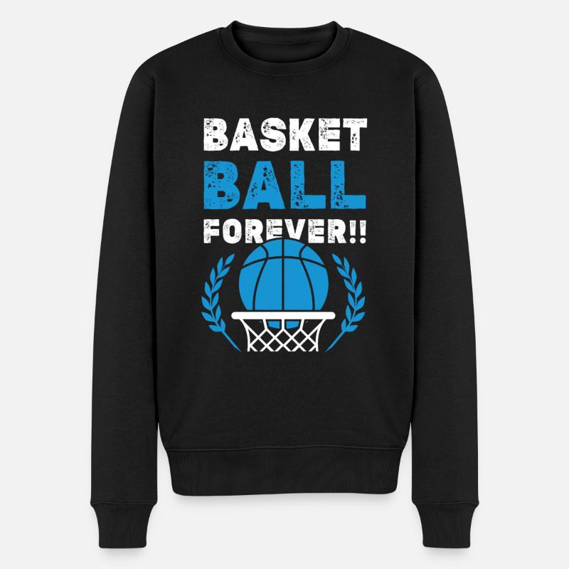 Basketball cool dicton - Pull Premium bio Homme - noir