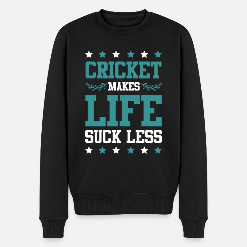 Vie de cricket - Pull Premium bio Homme - noir