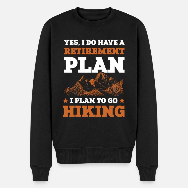 Randonnée Escalade - Pull Premium bio Homme - noir