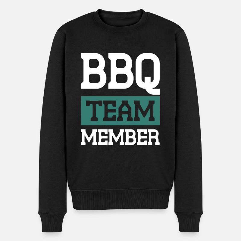 Équipe Bbq - Pull Premium bio Homme - noir