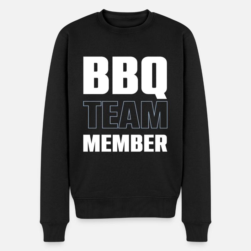 Équipe Bbq - Pull Premium bio Homme - noir