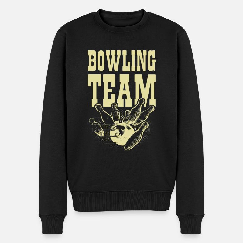 Équipe de bowling - Pull Premium bio Homme - noir