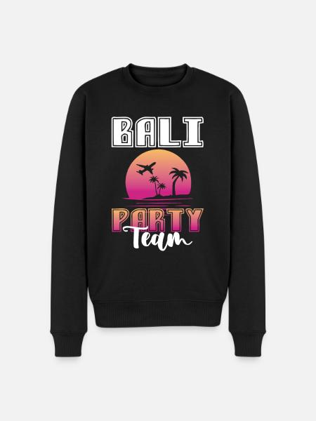 Bali party team - Men's Premium Organic Jumper - black