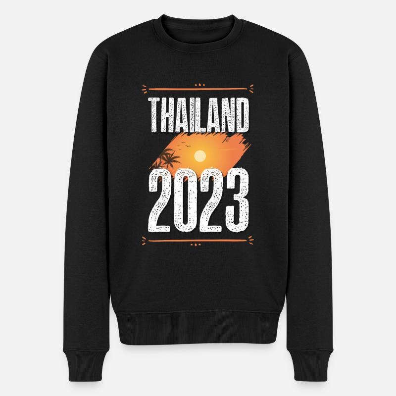 Thaïlande 2023 - Pull Premium bio Homme - noir