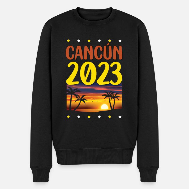 Cancun 2023 - Pull Premium bio Homme - noir