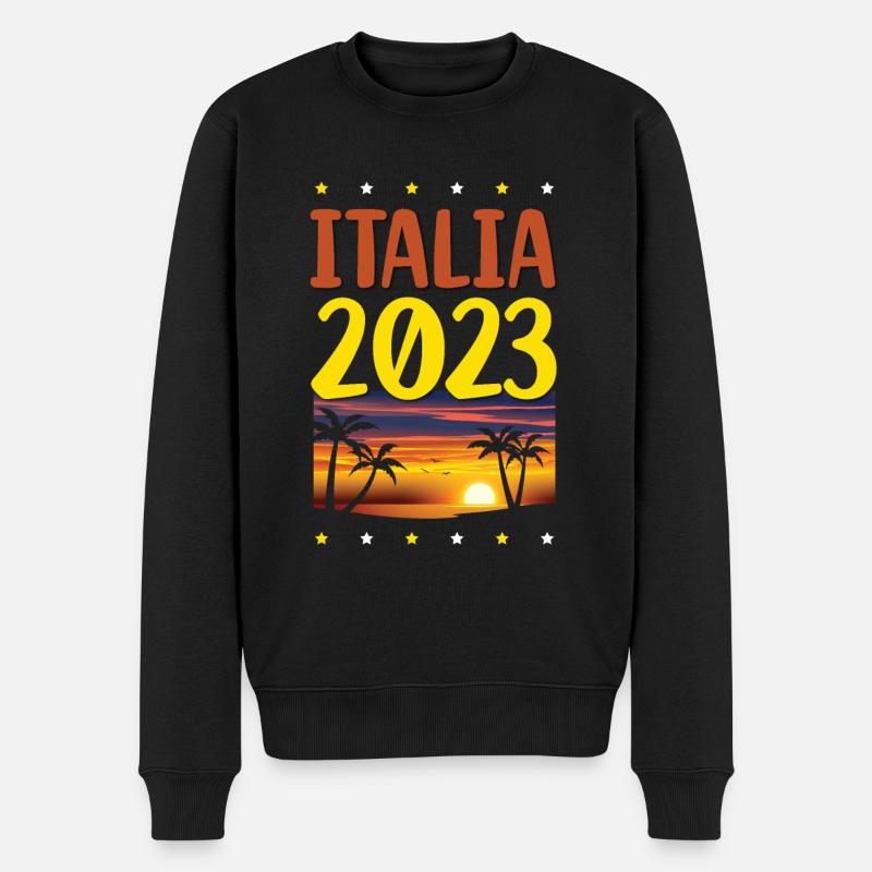 Italie 2023 - Pull Premium bio Homme - noir