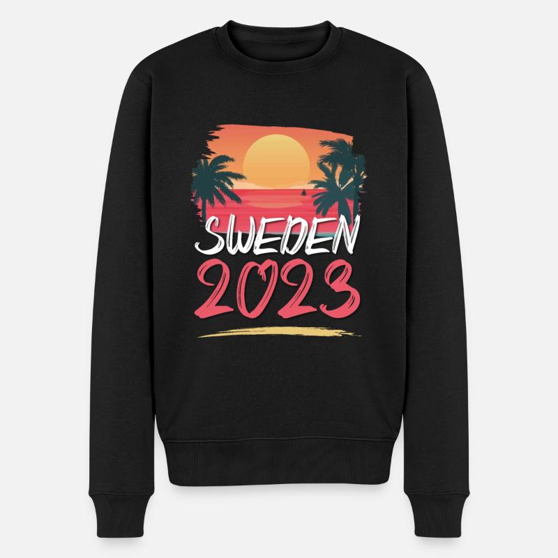 Suède 2023 - Pull Premium bio Homme - noir