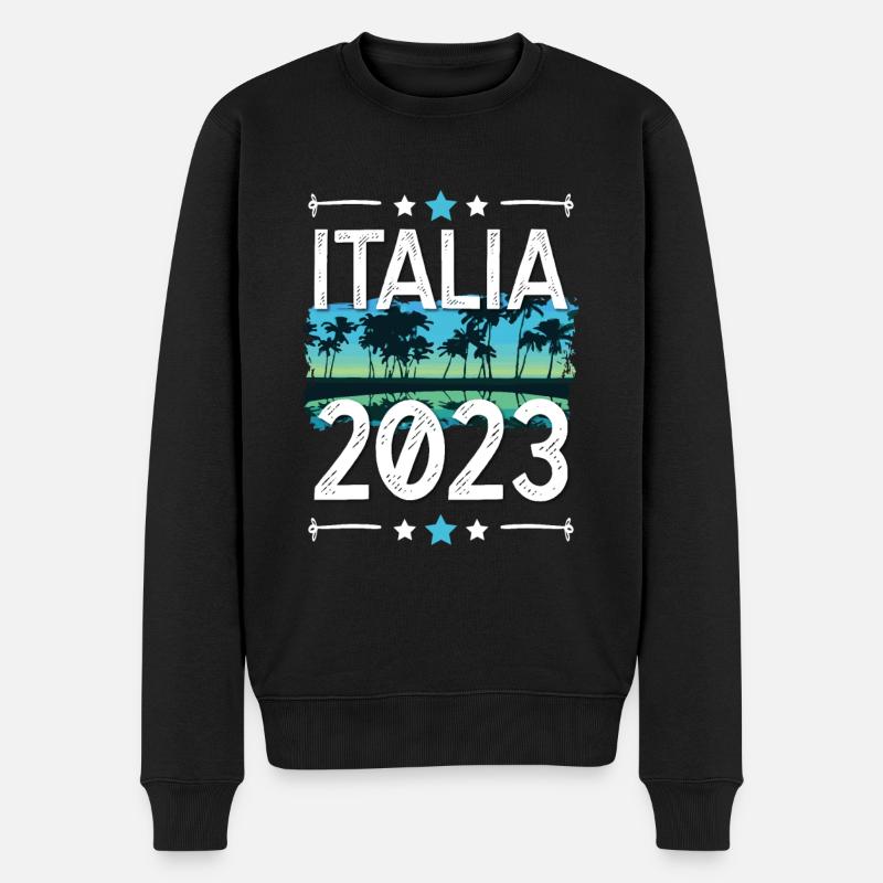 Italie 2023 - Pull Premium bio Homme - noir