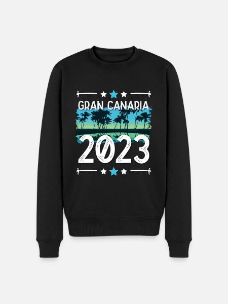 Gran Canaria 2023 - Men's Premium Organic Jumper - black