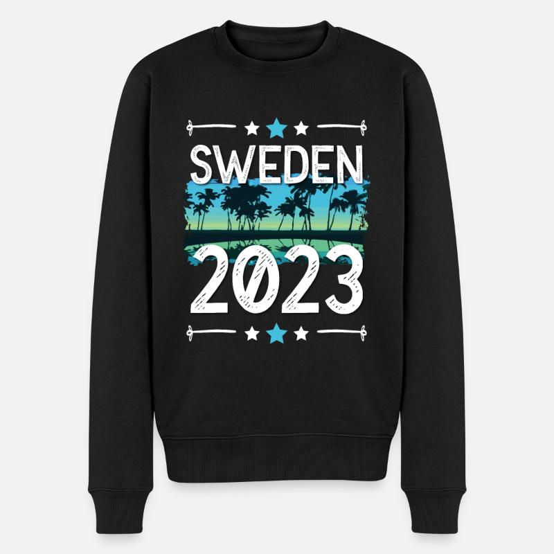 Suède 2023 - Pull Premium bio Homme - noir