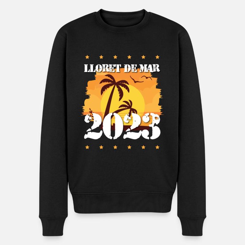 Lloret de Mar 2023 - Pull Premium bio Homme - noir