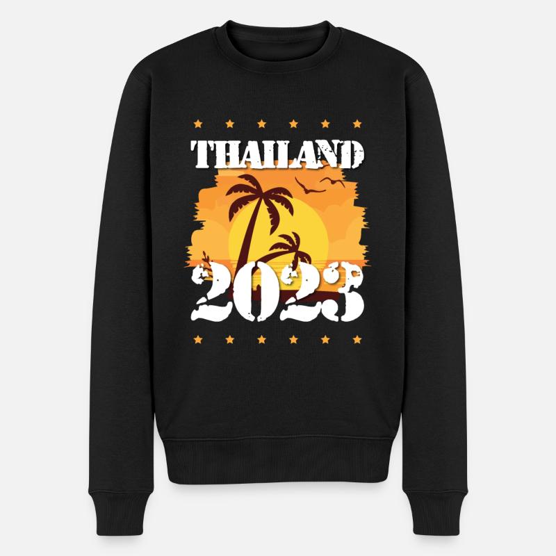 Thaïlande 2023 - Pull Premium bio Homme - noir