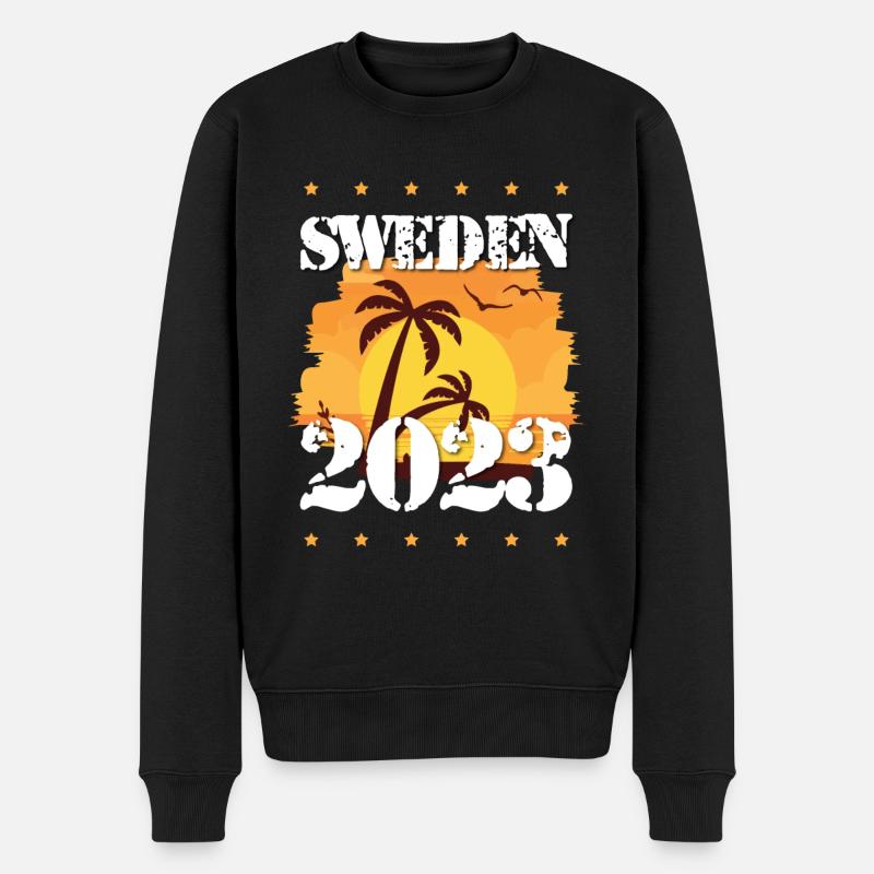 Suède 2023 - Pull Premium bio Homme - noir