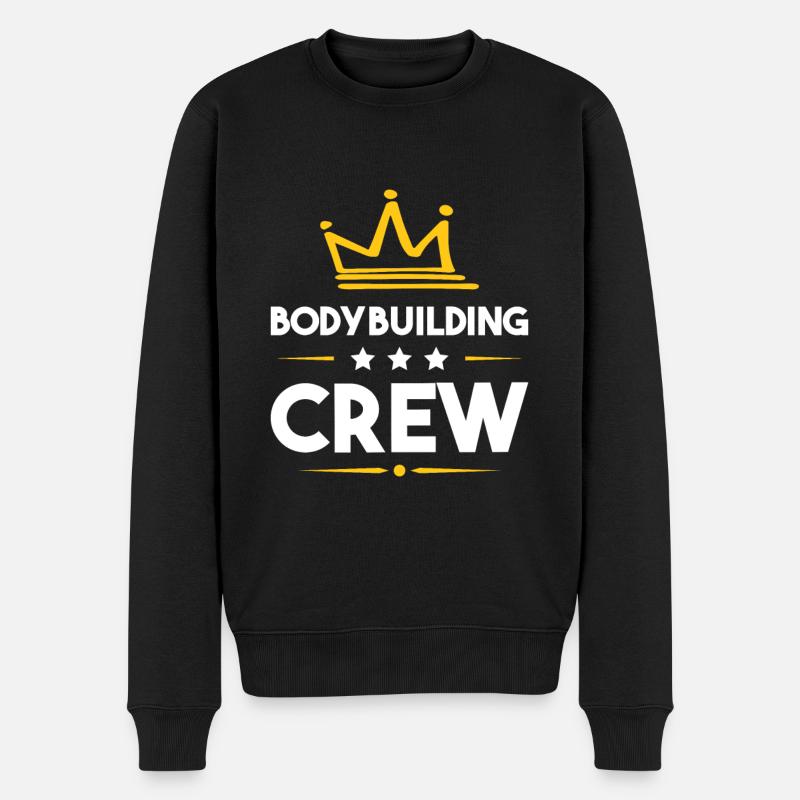 Equipe de musculation - Pull Premium bio Homme - noir