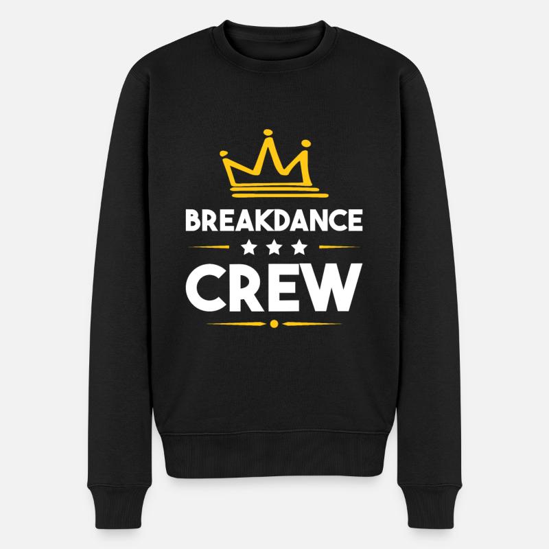 Équipe de breakdance - Pull Premium bio Homme - noir