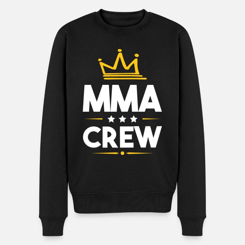 Équipage Mma - Pull Premium bio Homme - noir