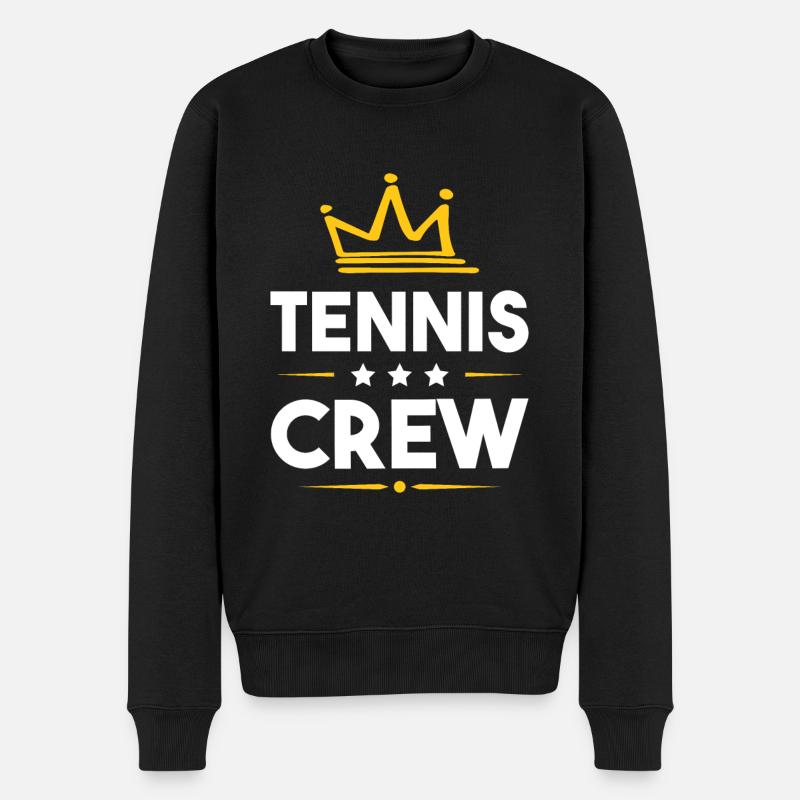 Équipe de tennis - Pull Premium bio Homme - noir
