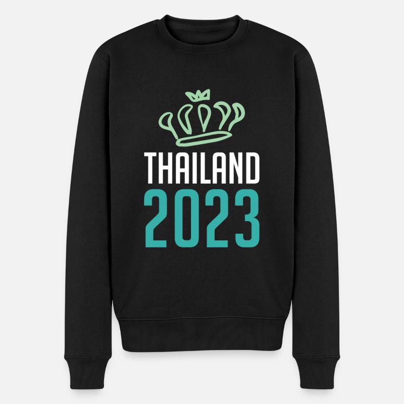 Thaïlande 2023 Krone - Pull Premium bio Homme - noir