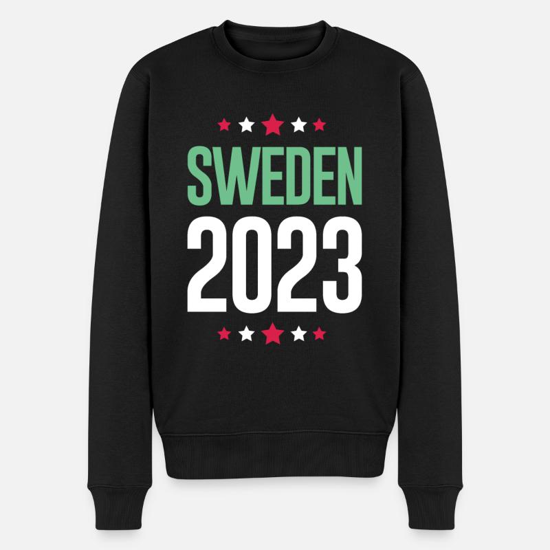 Suède 2023 - Pull Premium bio Homme - noir
