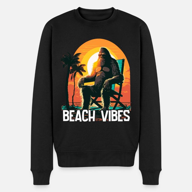 Vacation Beach Vibes - Pull Premium bio Homme - noir