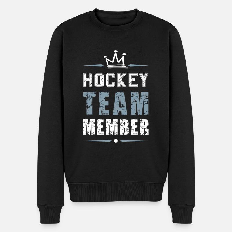 Équipe de hockey - Pull Premium bio Homme - noir