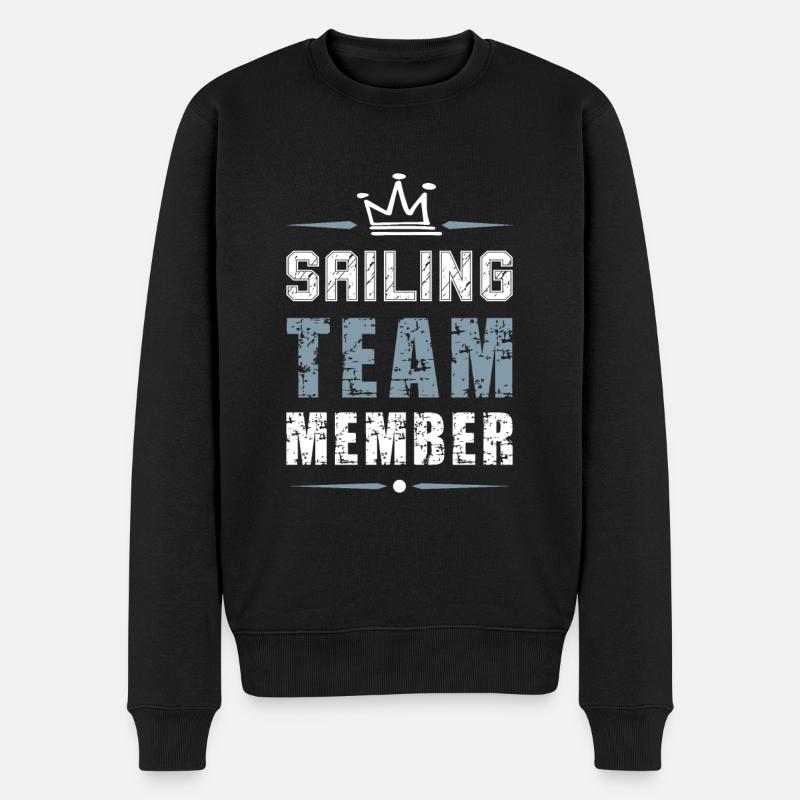 Équipe de voile - Pull Premium bio Homme - noir
