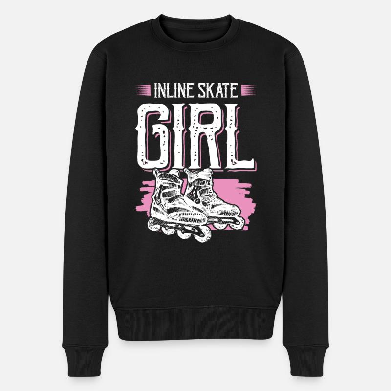 Skate Inline Girls - Pull Premium bio Homme - noir