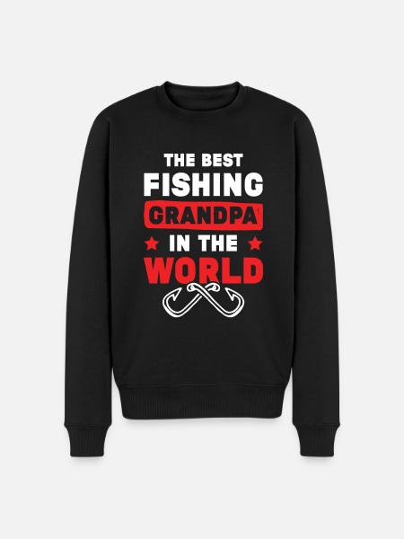 Fischer Grandfather - Men's Premium Organic Jumper - black