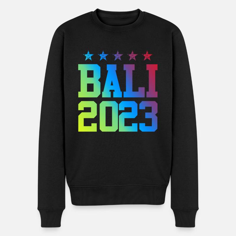 Bali 2023 - Pull Premium bio Homme - noir