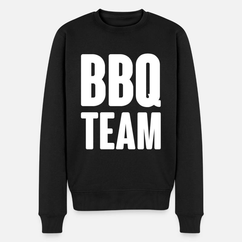 Équipe Bbq - Pull Premium bio Homme - noir