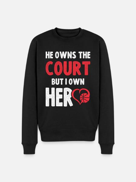 Basketball Sport - Men's Premium Organic Jumper - black