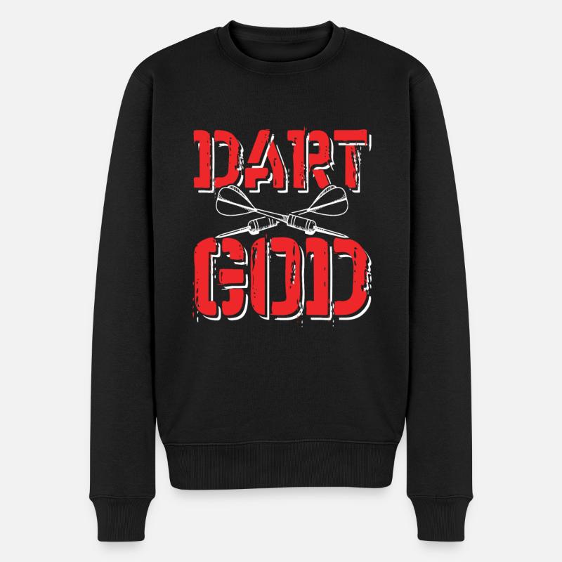 Fléchettes - Pull Premium bio Homme - noir