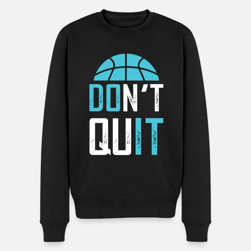 Basketball Cool Dicton - Pull Premium bio Homme - noir