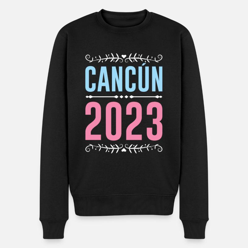 Cancun 2023 - Pull Premium bio Homme - noir