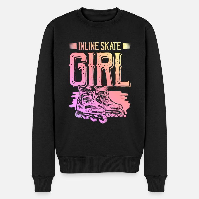 Skate Inline Girls - Pull Premium bio Homme - noir